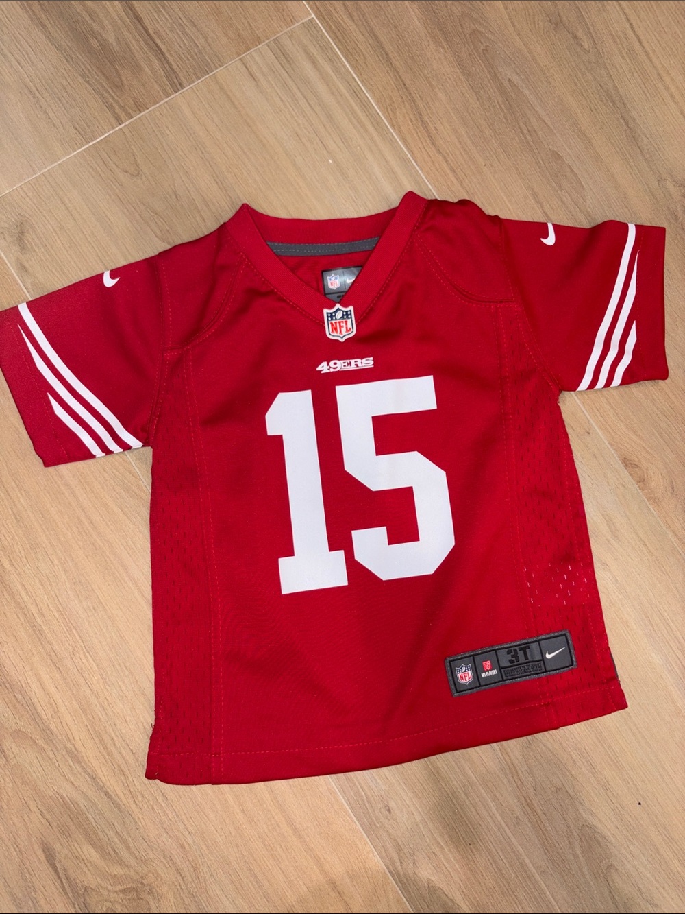 Kids Nike 49er jersey #15 (Crabtree)